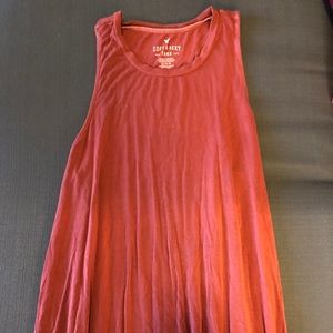 Burnt orange soft and sexy tank